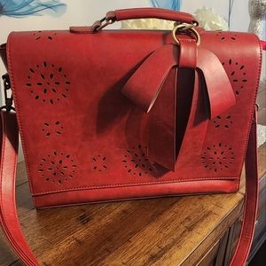 Ecosusi Red satchel